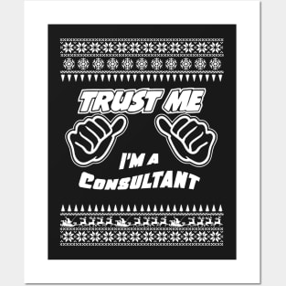 Trust me, i’m a CONSULTANT – Merry Christmas Posters and Art